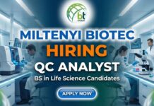 Quality Control Jobs at Miltenyi Biotec USA | Apply for QC Analyst Role QC Analyst I job opening AT miltenyi biotec โ laboratory quality control role in San Jose, swing shift.