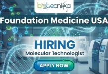 Technologist Job at Foundation Medicine USA | Apply for Molecular Technologist Role Molecular Technologist working on NGS and patient sample testing at Foundation Medicine laboratory.
