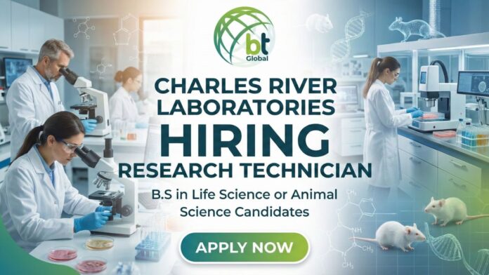 Research Technician I Job | Charles River | Apply Now Research Technician I job opening at Charles River Laboratories – role overview and application details