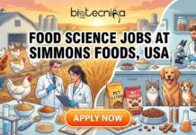 Latest Food Science Jobs at Simmons Foods, USA | Apply for the Lab Technician Role! Latest Food Science Jobs at Simmons Foods, USA | Apply for the Lab Technician Role!