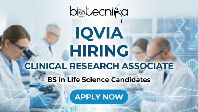 Latest Clinical Research Jobs at IQVIA Careers | Apply for the Clinical Research Associate Role Now!