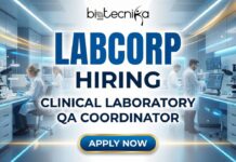 Openings for Clinical Laboratory Jobs at Labcorp | Apply for the QA Coordinator Role Openings for Clinical Laboratory Jobs at Labcorp | Apply for the QA Coordinator Role