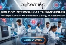 Biology Internship Opportunity at Thermo Fisher Scientific USA | Apply for the Cell Biology Intern Role Biology Internship Opportunity at Thermo Fisher Careers | Apply for the Cell Biology Intern Role