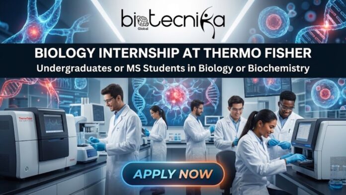 Biology Internship Opportunity at Thermo Fisher Careers | Apply for the Cell Biology Intern Role