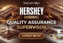 Latest Quality Assurance Jobs at Hershey Company | Apply for the Quality Assurance Supervisor Role Now! Latest Quality Assurance Jobs at Hershey Company | Apply for the Quality Assurance Supervisor Role Now!