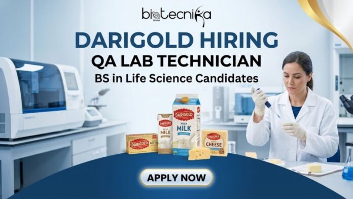 Openings for Lab Technician Jobs at Darigold Careers, USA | Apply for Quality Assurance Role