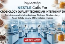 Latest Microbiology Quality Technician Internship at Nestlé | Apply Now Latest Microbiology Quality Technician Internship at Nestlé Careers | Apply Now