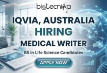 IQVIA Hires Medical Writer Role in Australia | Life Science Graduates Apply for the Medical Writing Jobs IQVIA Hires Medical Writer Role in Australia | Life Science Graduates Apply for the Medical Writing Jobs