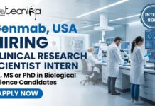 Clinical Research Internship Opportunity at Genmab | Join for the Clinical Research Scientist Intern Role! Clinical Research Internship Opportunity at Genmab Careers | Join for the Clinical Research Scientist Intern Role!