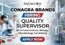 Quality Assurance Jobs at Conagra, USA | Apply for the Quality Supervisor Role Quality Assurance Jobs at Conagra, USA | Apply for the Quality Supervisor Role