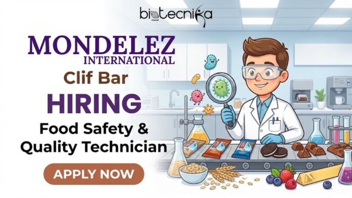 Clif Bar, Mondelēz International Hiring Quality Technician | Apply for the Food Science Jobs!