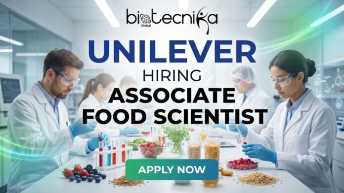 Unilever Hiring Food Scientist in USA | Apply for the Food Science Jobs Now!