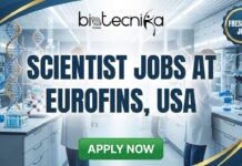 Openings for Scientist Jobs at Eurofins, USA | Apply for the Entry Level Biochemistry Scientist Role! Openings for Scientist Jobs at Eurofins, USA | Apply for the Entry Level Biochemistry Scientist Role!