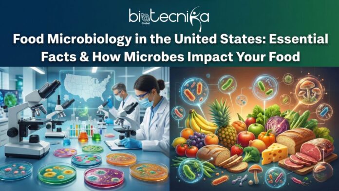 microbes impact food safety, quality, and taste in the U.S., from harmful pathogens to beneficial bacteria.