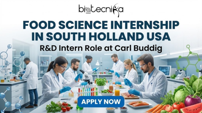 Food Science Internship In South Holland USA. Apply For R&D Intern Role at Carl Buddig Careers. Latest Food Science Internships in USA