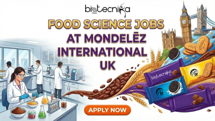 Explore food science jobs in the UK as an International Regulatory Specialist. Join Mondelēz International careers.