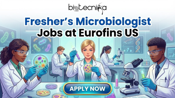 Apply for an entry level microbiologist role at Eurofins Careers in the US. Gain hands-on lab experience and launch your life science career.