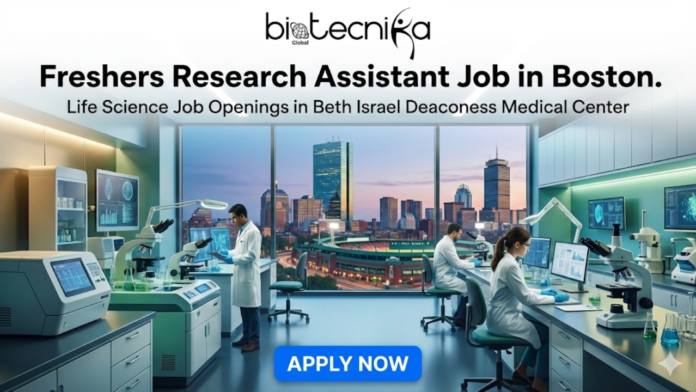 Freshers Research Assistant Job in Boston | Life Science Careers. Featured image for a Life Science job opening titled 