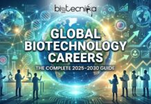 Global Biotechnology Careers: The Complete 2025–2030 Guide Global Biotechnology Careers FI
