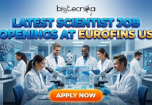 Latest Scientist Job Openings in USA | Apply at Eurofins Today Apply for a scientist job at Eurofins as an Associate Scientist in Cell and Molecular Biology. Explore Jobs in US for Life Science Graduates.