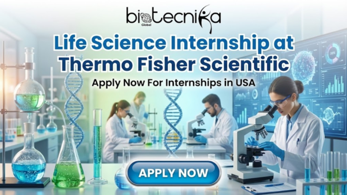 Apply for a paid life science internship at Thermo Fisher Scientific. Gain hands-on experience with Internships in USA.