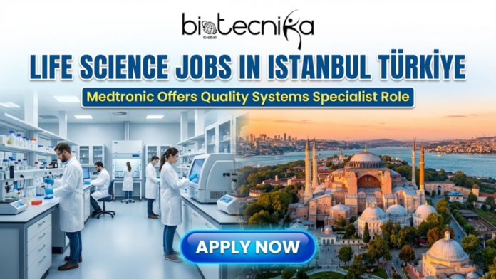 Explore life science jobs at Medtronic as a Quality Systems Specialist in Istanbul, Türkiye. Join Medtronic today in Istanbul.