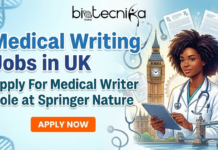 Medical Writing Jobs in UK | Apply For Medical Writer Role at Springer Nature Explore Medical Writing Jobs in the UK with Springer Nature. Medical Writer role ideal for life science graduates. Jobs in UK.