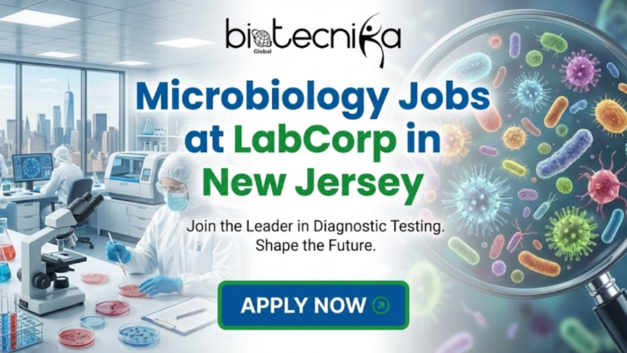 Microbiology Jobs at LabCorp in New Jersey Apply Now Microbiology Jobs at LabCorp. Apply for LabCorpโs Clinical Laboratory Technologist. Clinical Research Jobs in the USA