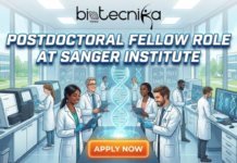 Postdoctoral Fellow Role at Sanger Institute | Apply For Microbial Genomics Fellowship Apply for a Postdoctoral Fellow role at Sanger Institute. Join a life science Fellowship to lead microbial genomics and evolutionary research