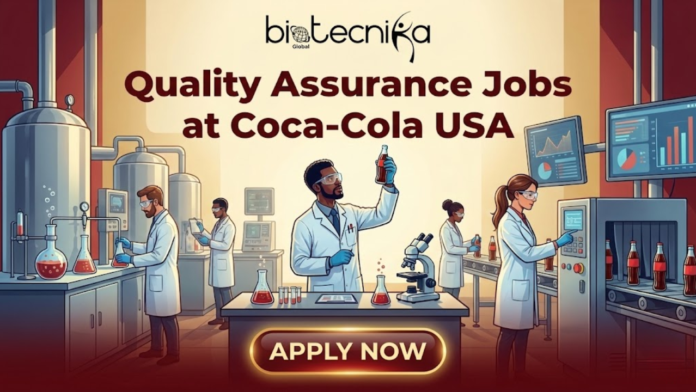 Explore Quality Assurance jobs at The Coca-Cola Company as a Lab Technician. Apply your lab skills, ensure product quality in the US.