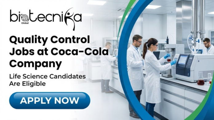 Explore top quality control jobs with Minute Maid, a Coca-Cola subsidiary. Apply for the Quality Control Technician role.