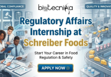 Latest Food Science Internships in the USA | Join As Regulatory Affairs Intern Today Regulatory Affairs Internship at Schreiber Foods. Explore the Schreiber Foods regulatory affairs internship. Food Science Internships in US