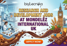 Research and Development Food Science Jobs at Mondelēz International | Apply Now Explore Research and Development jobs at Mondelēz International. Discover product developer roles and jobs in the UK.