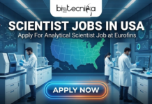 Latest Scientist Jobs in USA | Apply For Analytical Scientist Job at Eurofins Apply for top scientist jobs at Eurofins in the USA. Join as an Analytical Scientist and work on pharmaceutical testing, and method transfer.