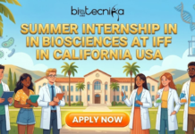 Summer Internship in Biosciences At IFF in California USA | Apply Today Apply for a summer internship at IFF in Palo Alto. Explore bioscience internships in US with IFF careers for Life Science Graduates.