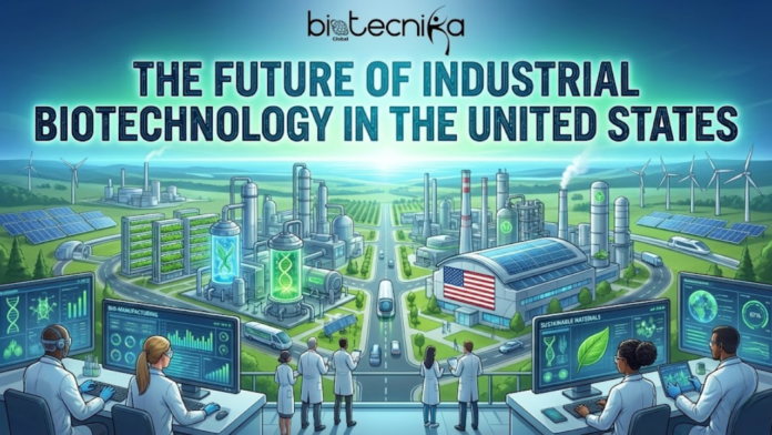 Learn what industrial biotechnology. its scope in the US, key trends, challenges, and how biotechnology is shaping sustainable industries