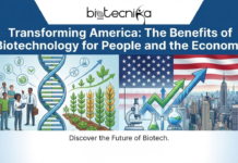Transforming America: The Benefits of Biotechnology for People and the Economy Transforming America The Benefits of Biotechnology for People and the Economy. Biotechnology is transforming America, from healthcare breakthroughs to economic growth. Discover the benefits of biotechnology.