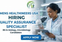 Quality Assurance Jobs at Siemens Healthineers USA | Biology & Microbiology Apply Online Quality Assurance Specialist working at Siemens Healthineers, ensuring healthcare quality in Dania Beach, Florida.