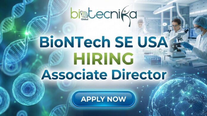 BioNTech SE Associate Director AS&T Manufacturing Network – Biotechnology Jobs in Gaithersburg, US