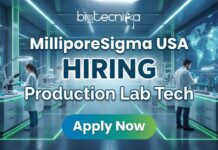 Lab Tech Jobs at MilliporeSigma USA | Life Sciences Apply now Lab Tech Job at MilliporeSigma – Production Lab Technician 2 handling lab equipment in St. Louis