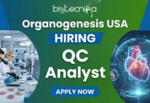 Microbiology Jobs at Organogenesis USA | Apply now QC Analyst Microbiology Job at Organogenesis – Laboratory and Quality Control Career Opportunity