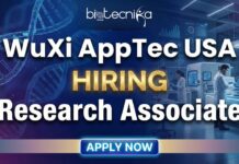 Research Jobs For Biology at WuXi AppTec USA | Apply now Research Associate I at WuXi AppTec – San Diego lab and research job opportunity