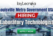 Laboratory Technologist Jobs at Louisville Metro Government USA | Apply now Laboratory Technologist job at Louisville Metro Government – Medical and Environmental Laboratory Testing in Louisville, KY