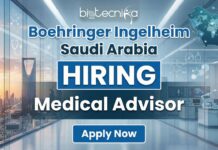 Life Sciences Job offer at Boehringer Ingelheim Saudi Arabia | Apply now Medical Advisor life sciences job opportunity at Boehringer Ingelheim in Riyadh – join our team to drive medical excellence.