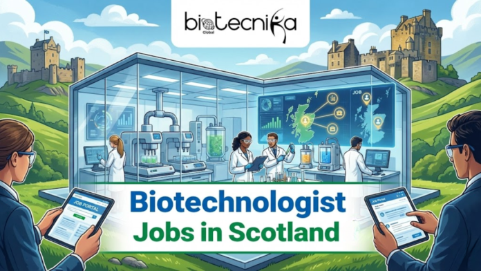 Biotechnologist Jobs in Scotland Manufacturing Job Openings at RoslinCT. An illustration for 