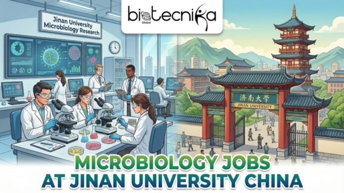 Explore Microbiology Jobs in China as a Fermentation Engineer at Jinan University. Apply now for this life science research opportunity.