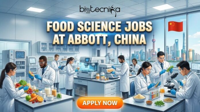 Latest Food Science Jobs at Abbott, China | Join for the Quality Engineer Role!