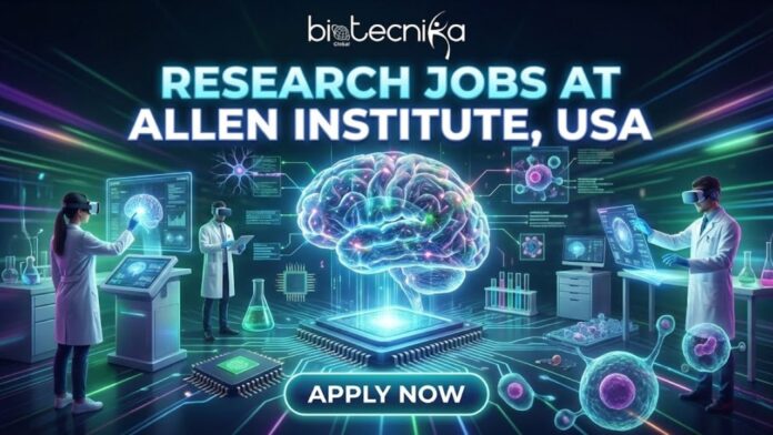 Latest Research Jobs at Allen Institute, USA | Apply for the Research Associate Role Now!