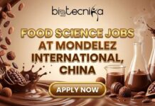 Excellent Food Science Job Opportunity at Mondelēz International, China | Join Now! Excellent Food Science Jobs at Mondelēz International, China | Join for the Technologist Role Now!