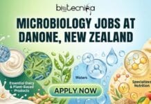 Openings for Microbiology Jobs at Danone in New Zealand | Join Now! Microbiology Jobs at Danone in Auckland, New Zealand. Apply for the Senior Microbiology Analyst Role at Danone in New Zealand.